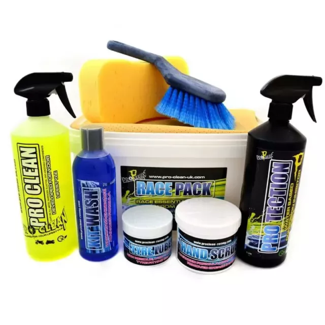 Pro Clean Race Pack Off-Road Motorcycle Motocross MX Bikes Cleaner & Maintenance