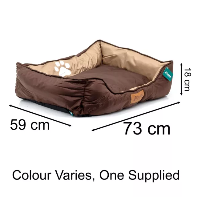 Crufts Waterproof Padded Pet Bed | Dog Cat Mat Cushion Mattress Washable Pillow 2