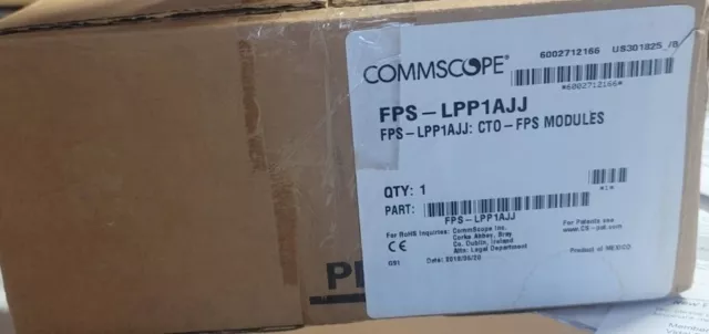 FPS-LPP1AJJ  FDH 3000 Plug-and-Play Splitter Module, dual 1 x 32, SC/APC