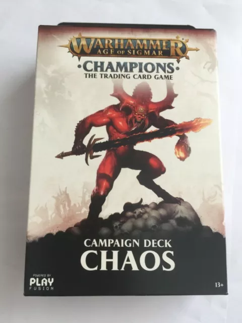 Mazos de campaña Warhammer Age of Sigmar Champions Chaos Order Death Destruction 3