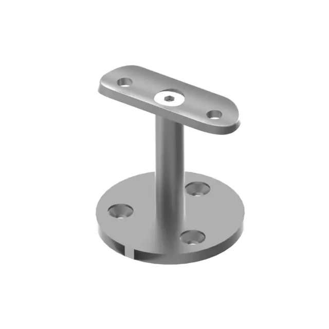 Corrimano per Parapetto Acciaio Inox Rohrträger Tubo Ø 42,4 MM