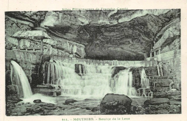 MOUTHE - Source de la Loue - sites pittoresques de  Franche-Comté