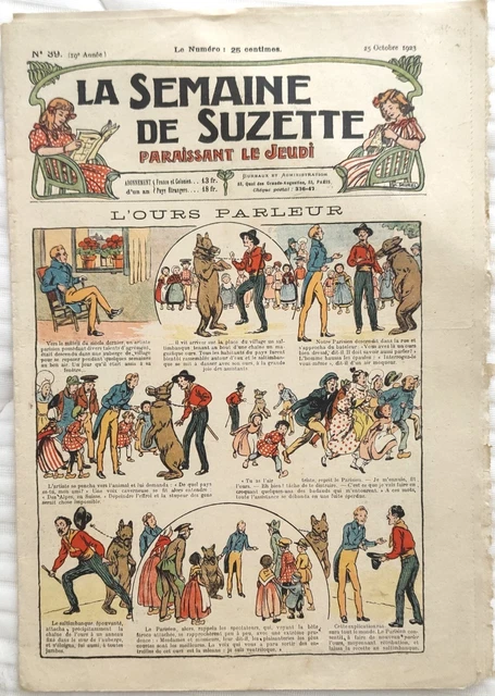 ② BD La Semaine de Suzette 33 ème année 1937 - BD