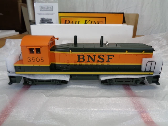 MTH RailKing 30-2169-1 BNSF SW-9 Switcher Diesel Cab #3505