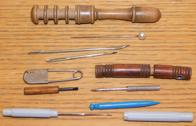 LOT de COUTURE coudre couturier bobine AIGUILLE tournevis MACHINE à COUDRE