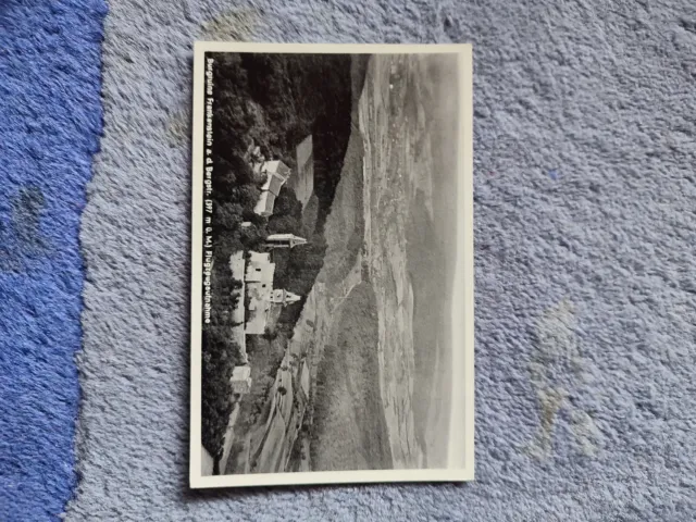 Alte Ansichtskarte Burgruine Frankenstein Bergstraße ungelaufen AK Postkarte