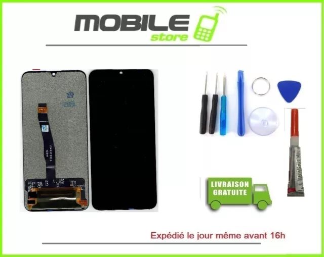 Vitre Tactile + Ecran LCD Pour HUAWEI HONOR 20 LITE Noir + Outils + Colle