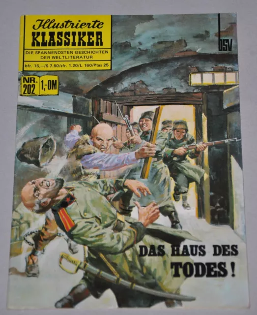 ILLUSTRIERTE KLASSIKER Nr. 202, Das Haus des Todes, TOP Zustand (1), BSV