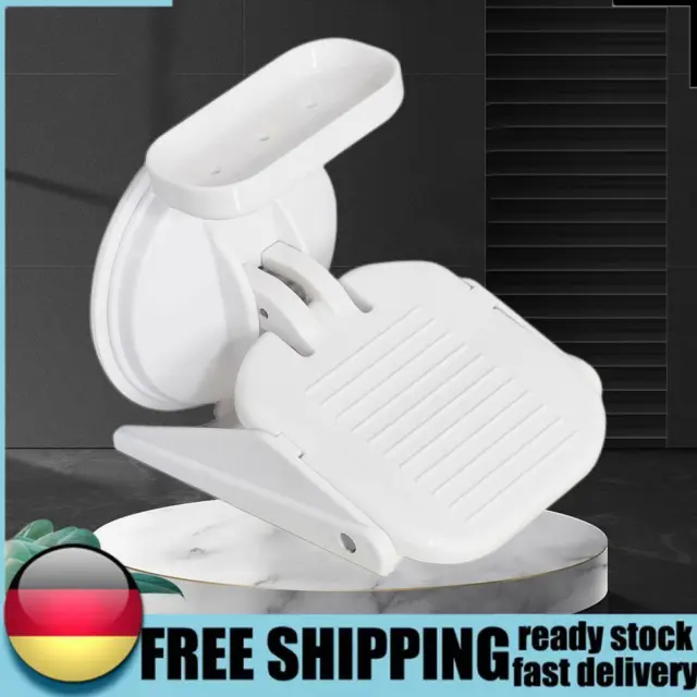 Aid Grip Holder No Drilling Pedal Step Shower Foot Stool for Home Hotel Bathroom