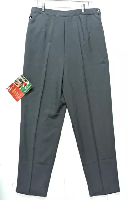 Womens Thomas Taylor Lawn Bowls Grey Trousers Size 18L Waist 34" Leg 31" RRP £40