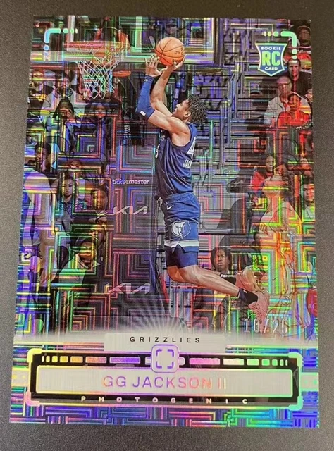 GG JACKSON II 2023-24 Panini Photogenic 10/25 Maze Mojo Grizzlies #NO ...