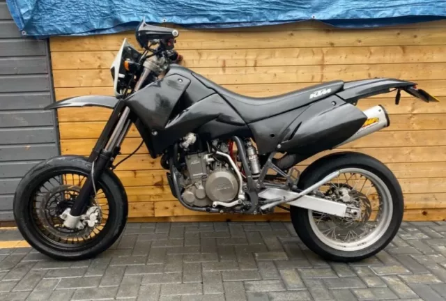 ktm 640 lc4  supermoto spares or repairs