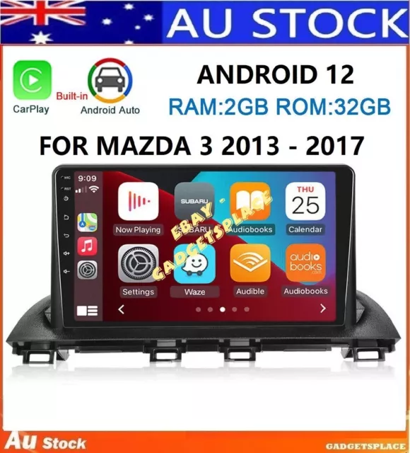 ✅ For Mazda 3 Axela2013 - 2017 CarPlay Android 12 Auto Car Stereo GPS Head Unit