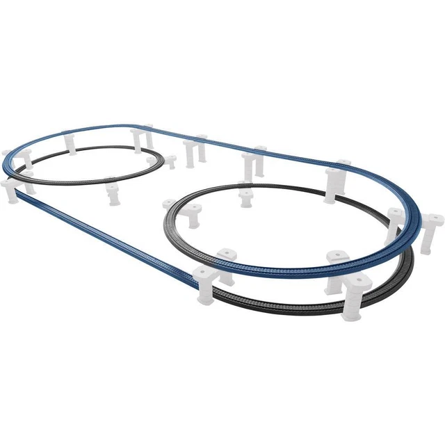 10pcs Crochet De Rideau Rail En Plastique Poulie Pour Rideau Voilage 2 # -30mm - Maison