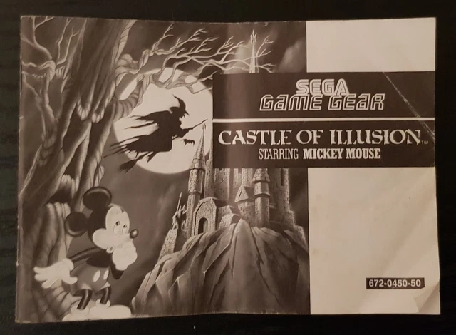 Castle of Illusion Starring Mickey Mouse / SEGA Game Gear / EUR