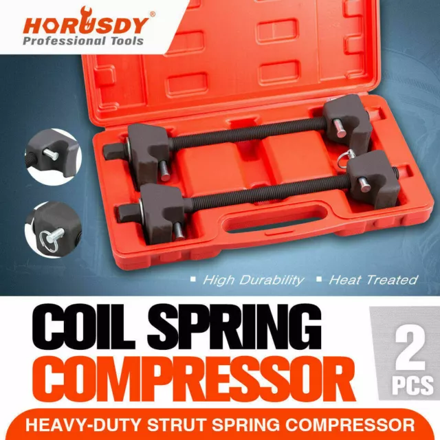 2Pc Heavy Duty Coil Spring Compressor Clamp Car Truck Shocker Struts Replace
