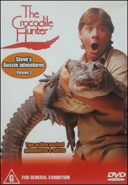 THE CROCODILE HUNTER Volume 7 region 4 DVD (Steve Irwin documentary tv ...