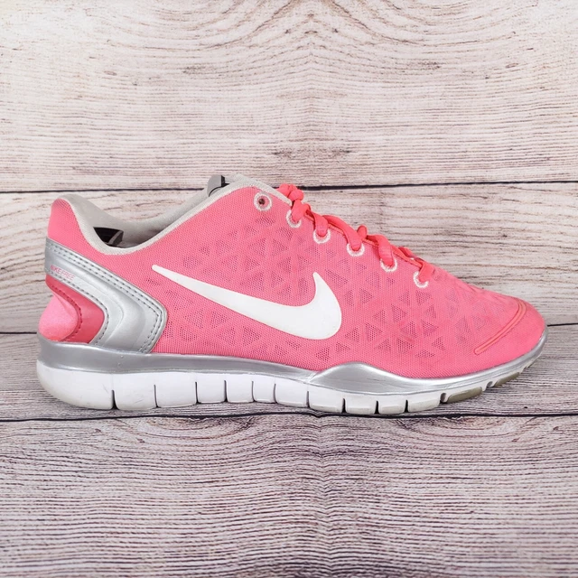 Nike Training Free Fit 2 Pink Athletic Running Shoes Sneakers Women 7 487789-601