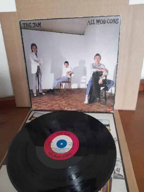 The Jam - All Mod Cons Vinyl MOD LP Polydor Records 1st Pressing 1978