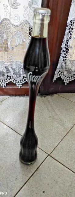 Bottiglia Coca Cola In Vetro Allungata Vintage