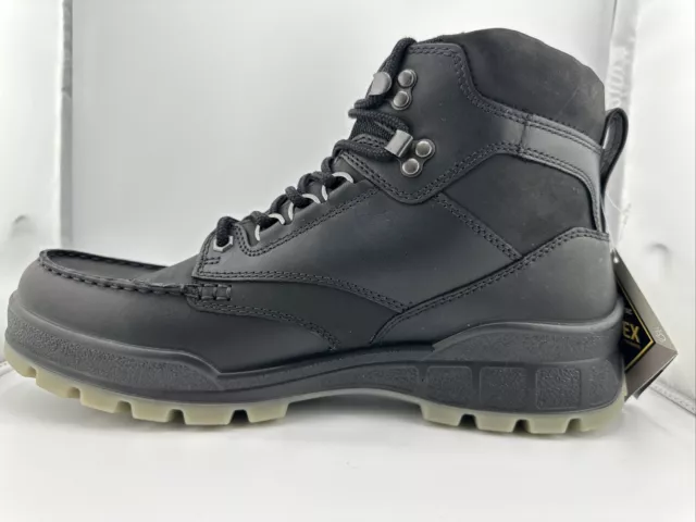 ECCO Men's Track 25 MID GTX High Hiking Boot - US 10 - 10.5 Black