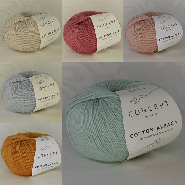 COTTON-ALPACA - Concept - Katia - 50g Wolle