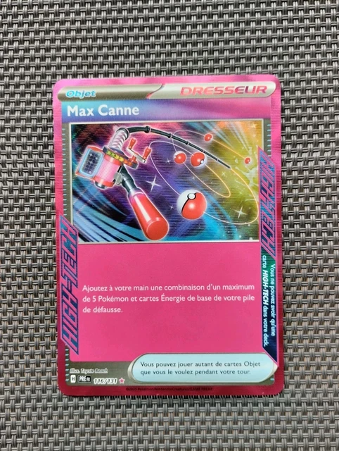 Carte Pokémon Max Canne 116/131 HIGH-TECH Évolutions Prismatiques