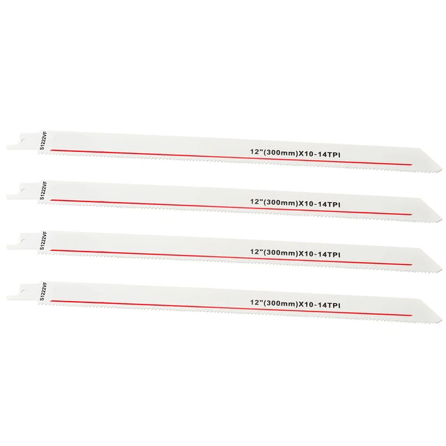 4 Pièces Lame De Scie Alternative 300mm Acier Haute Vitesse HSS Coupe Du Bois