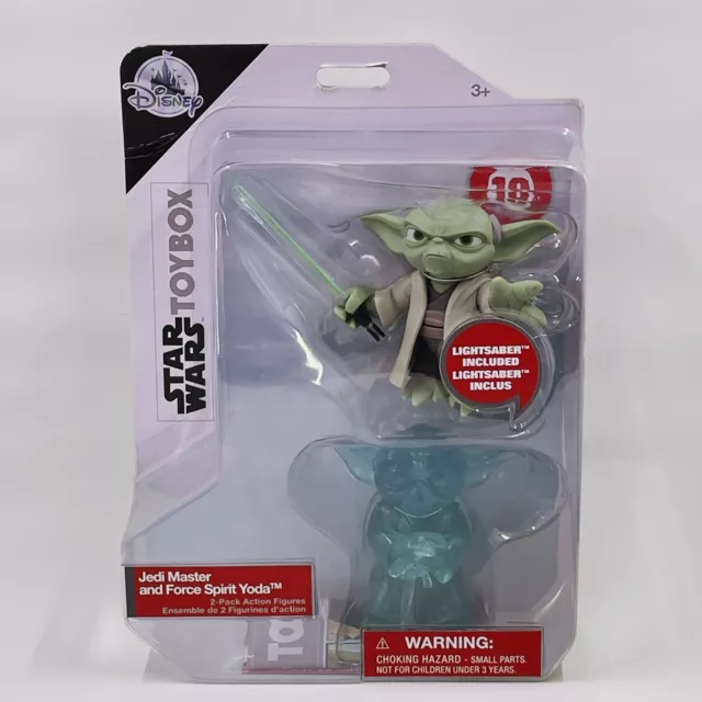 Star Wars Yoda Jedi Master & Force Spirit Toybox Action Figure Disney NEW in Box