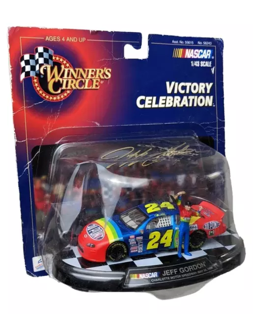 Winners Circle #24 Jeff Gordon Victory Celebration 1998 Charlotte Du Pont 1/43