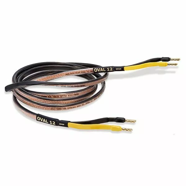 Analysis Plus Black Oval 12 speaker cable pair 10ft - new Analysis Plus Black Oval 12 speaker cable pair 10ft - new