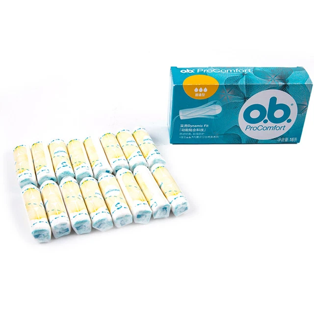 Juego de 16 tampones Pro Comfort (mini regular Super Plus) suministro menstrual q