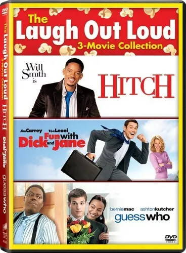 DVD Hitch / Fun With Dick and Jane / Guess Who (2005) NEW