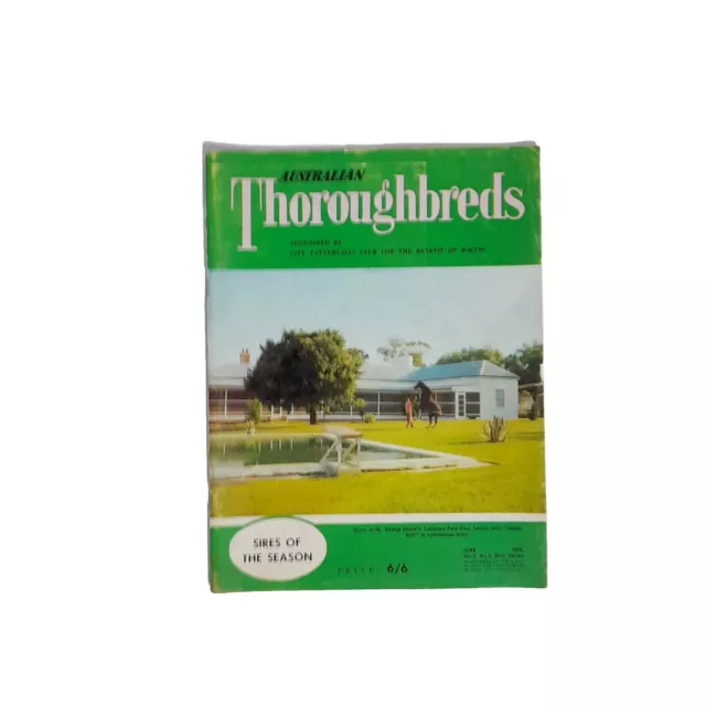 Australian Thoroughbreds ~Racehorse Magazine ~ June 1965