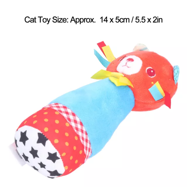 (kitten) Baby Toys Plush Development Early Educational Stuffed Ringing