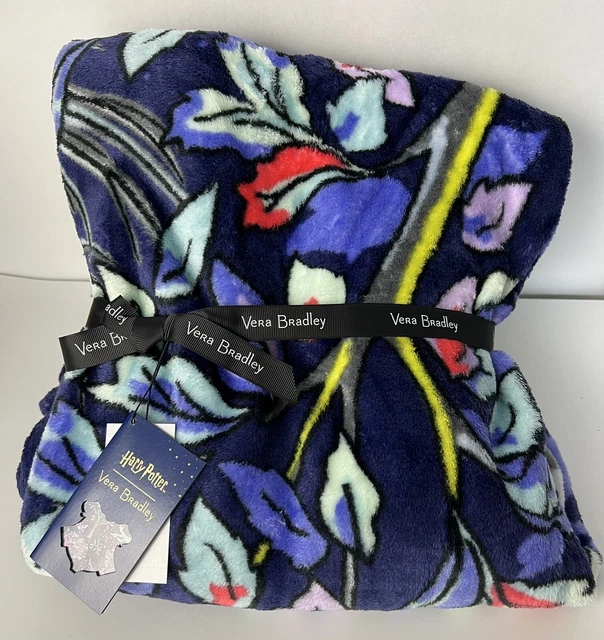 VERA BRADLEY HARRY POTTER FORBIDDEN FOREST Plush Throw 80x50 Blanket