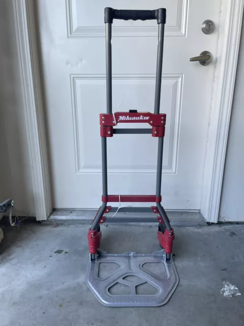 Folding Hand Truck Dolly 150 lb. Capacity Cart Fold-Up Portable Moving