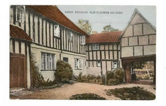 Dedham, Old Flemish Houses.