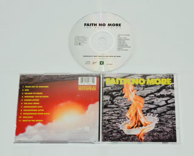 The Real Thing by Faith No More (CD, 1989, Slash)