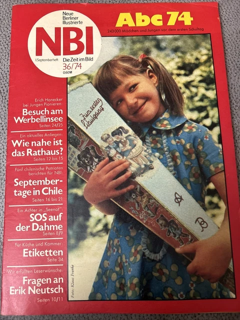 NBI-DIE ZEIT IM Bild 8/74 - mit Sportleralbum Handball-Nationalmannschaft  EUR 9,14 - PicClick DE
