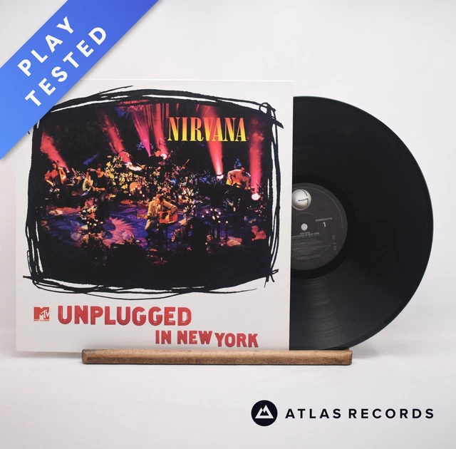 Nervana Record Exploding NIRVANA MTV UNPLUGGED In New York A2 B2 180G LP Album Vinyl Record - NM ...