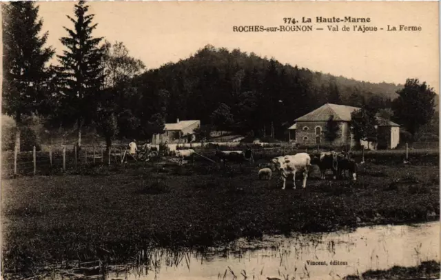 CPA La Haute-MARNE Roches-sur-Rognon Val de l'Ajoue - La Ferme (616684)