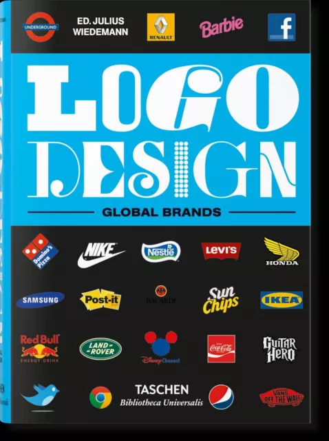 Logo Design. Global Brands | Julius Wiedemann | Buch | Bibliotheca Universalis