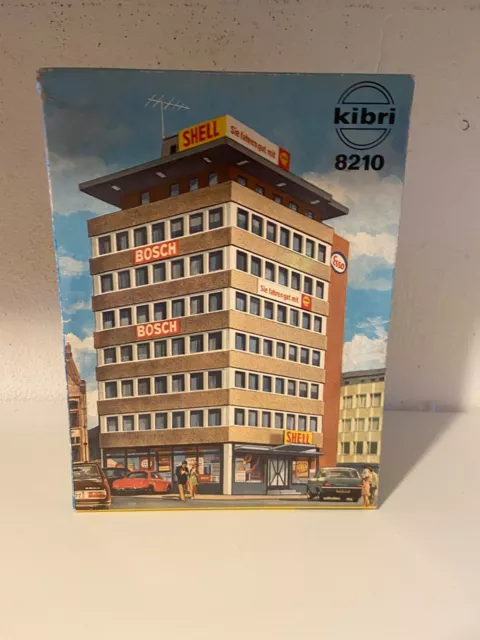 Kibri Ho- Maquette Immeuble Building Avec Commerce Idem Faller Pola Jouef Lima