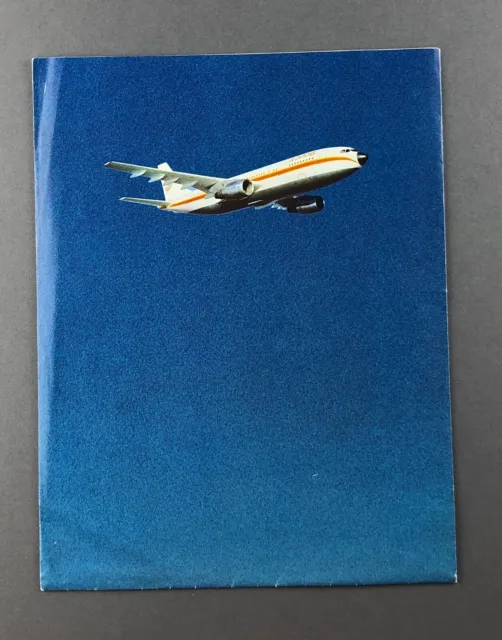 Airbus A300B Hersteller Verkauf Ausbruch Poster Broschüre 3