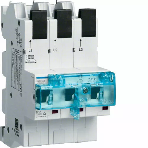 Hager SLS Schalter 35A HTS335E 3 Polig für Sammelschiene QuickConnect