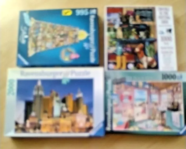 Ravensburger  Puzzle Paket   3 x 1000 Teile  1 x 2000 Teile