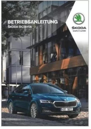 Original Skoda Octavia IV Betriebsanleitung Bordbuch