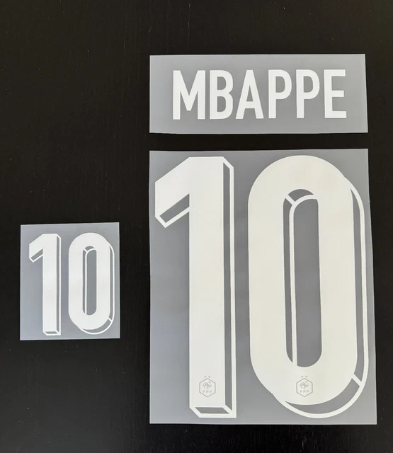 Flocage Officiel Mbappé 10 – Maillot France Domicile 2024/2025