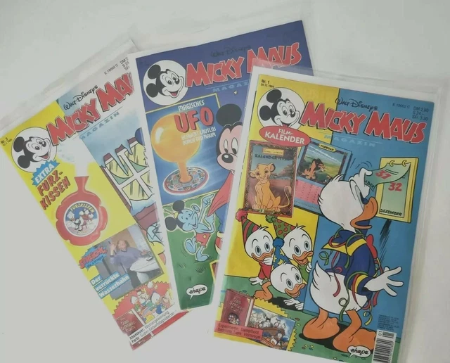 Micky Maus Jahrgang 1995 ~ Heft 1 - 52 mit allen Beilagen ~ zur Auswahl